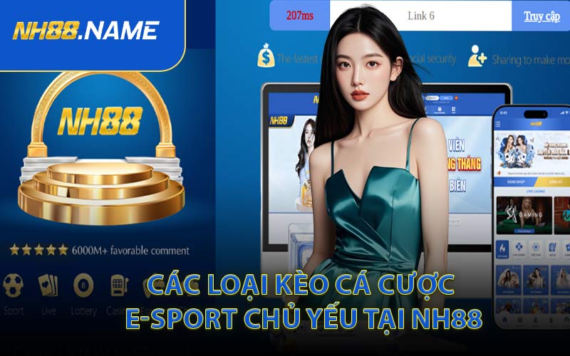 Các Loại Kèo Cá Cược E-sport Chủ Yếu Tại NH88